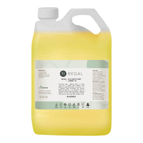 Regal Disinfectant Lemon 5 Litre