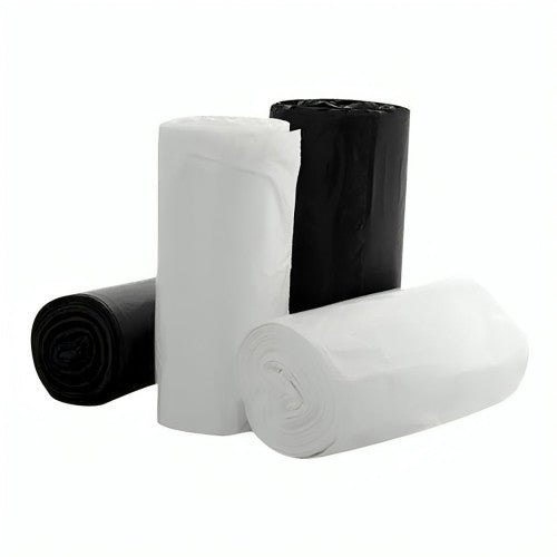 Regal Everyday 240 Litre Bin Liner Black Roll of 25 Box of 8