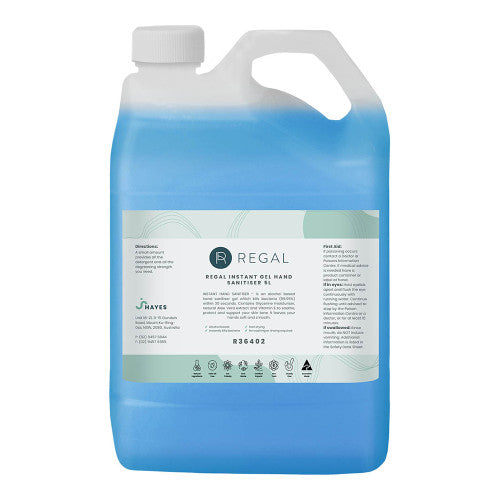 Regal Instant Gel Hand Sanitiser 5 Litre