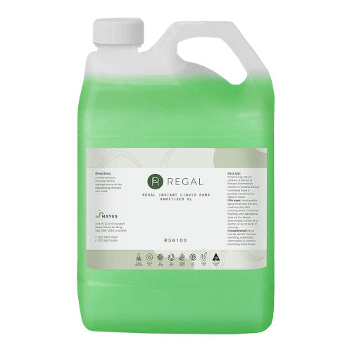 Regal Instant Liquid Hand Sanitiser 5 Litre