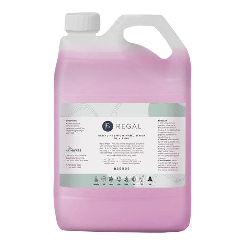 Regal Premium Hand Wash Pink 5 Litre