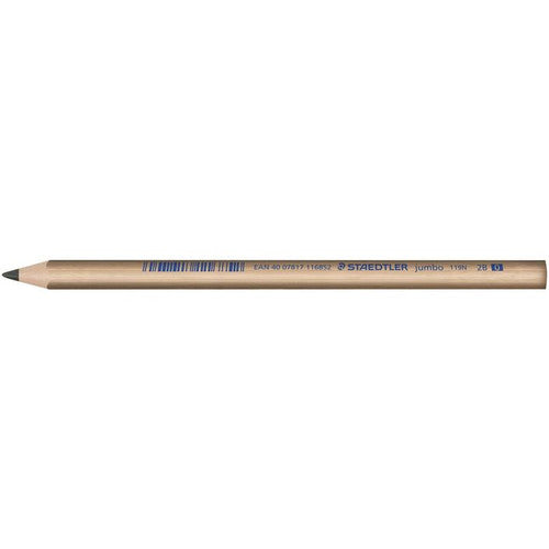 Staedtler Natural Jumbo Triangular Pencil 2B Box of 12 119N-2B