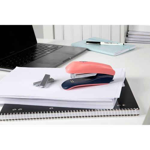 Rexel Anywhere Half Strip Stapler Pink
