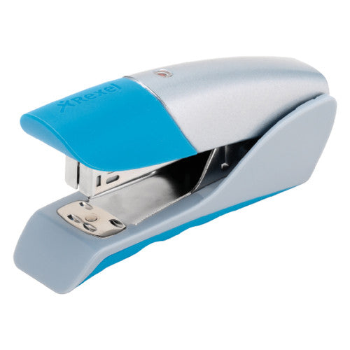 Rexel Gazelle Half Strip Stapler Blue