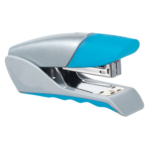 Rexel Gazelle Half Strip Stapler Blue