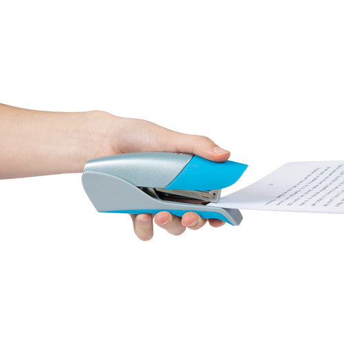 Rexel Gazelle Half Strip Stapler Blue