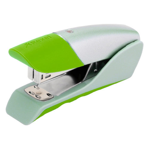 Rexel Gazelle Half Strip Stapler Green