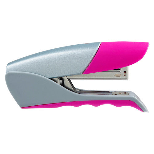 Rexel Gazelle Half Strip Stapler Pink