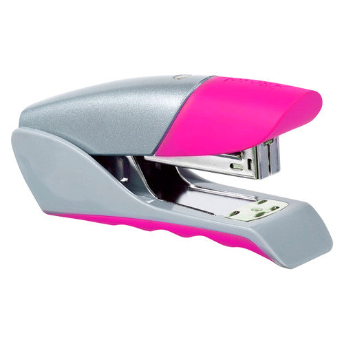 Rexel Gazelle Half Strip Stapler Pink