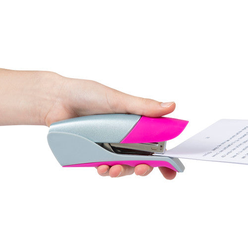Rexel Gazelle Half Strip Stapler Pink