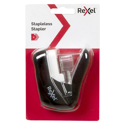 Rexel Stapleless Stapler Black