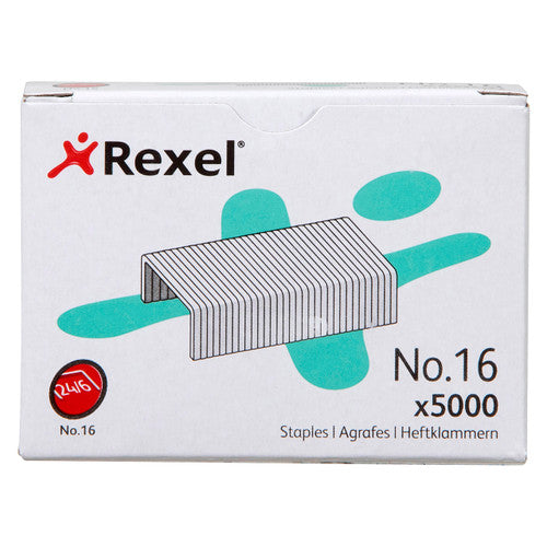 Rexel No. 16 24/6 Staples Box of 5000