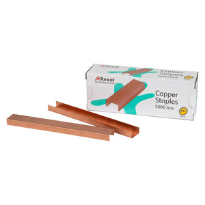 Rexel No. 56 26/6 Copper Staples Box of 5000
