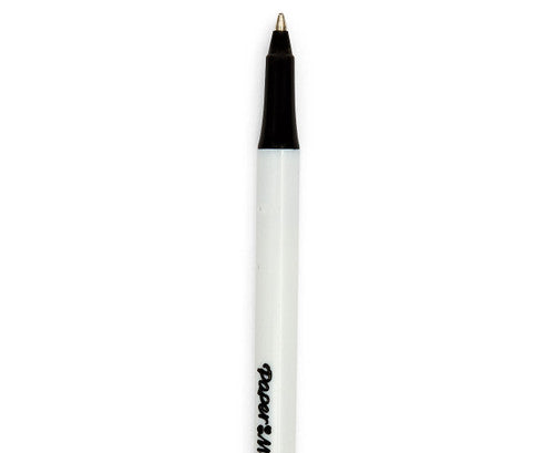 Papermate Kilometrico Ballpoint Pen 1.0mm Black Box of 12