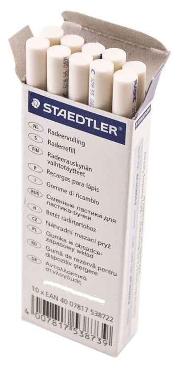Staedtler Mars Plastic Eraser Holder Refill for 528 50 Pack 10 528 55