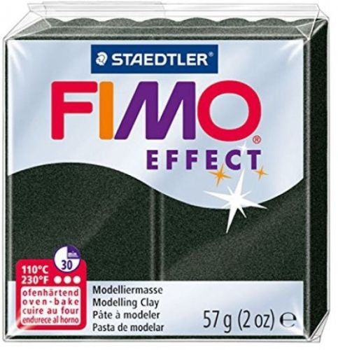 Fimo Effect Standard Block Pearl Black