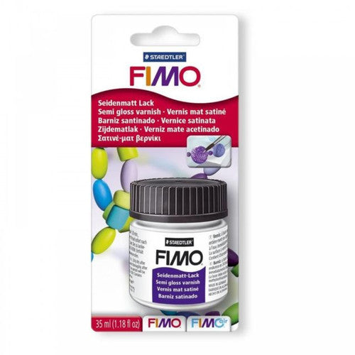 Fimo Semi-Gloss Varnish 35ml Waterbased Set of 5