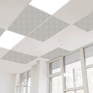 Sana Drop In Acoustic PET Ceiling Tile 1195 x 595 x 12mm Mushroom Pack of 8