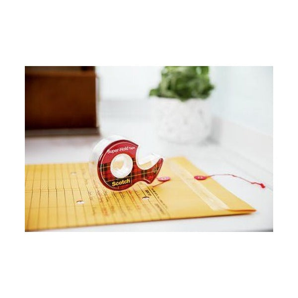 Scotch 198 Super-Hold Tape with Dispenser 19mm x 16.5m