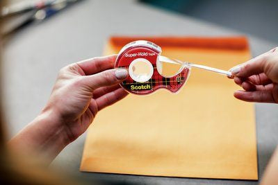 Scotch 198 Super-Hold Tape with Dispenser 19mm x 16.5m