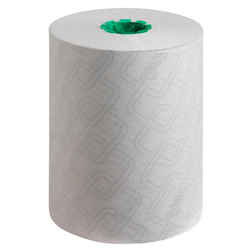 Scott Printed Hard Roll Paper Towel 305m White Pack of 6