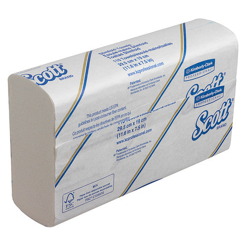 Scott Slimfold Hand Towel White 110 Sheets Pack of 16