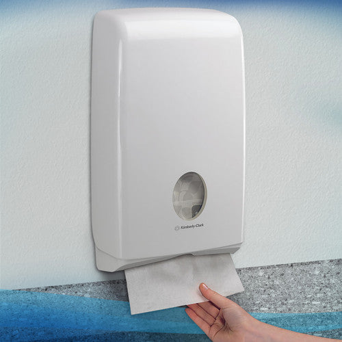 Scott Slimfold Hand Towel White 110 Sheets Pack of 16