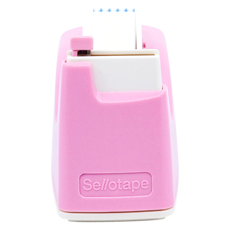Sellotape Safety Tape Dispenser Mini Pink with Invisible Tape – view 5