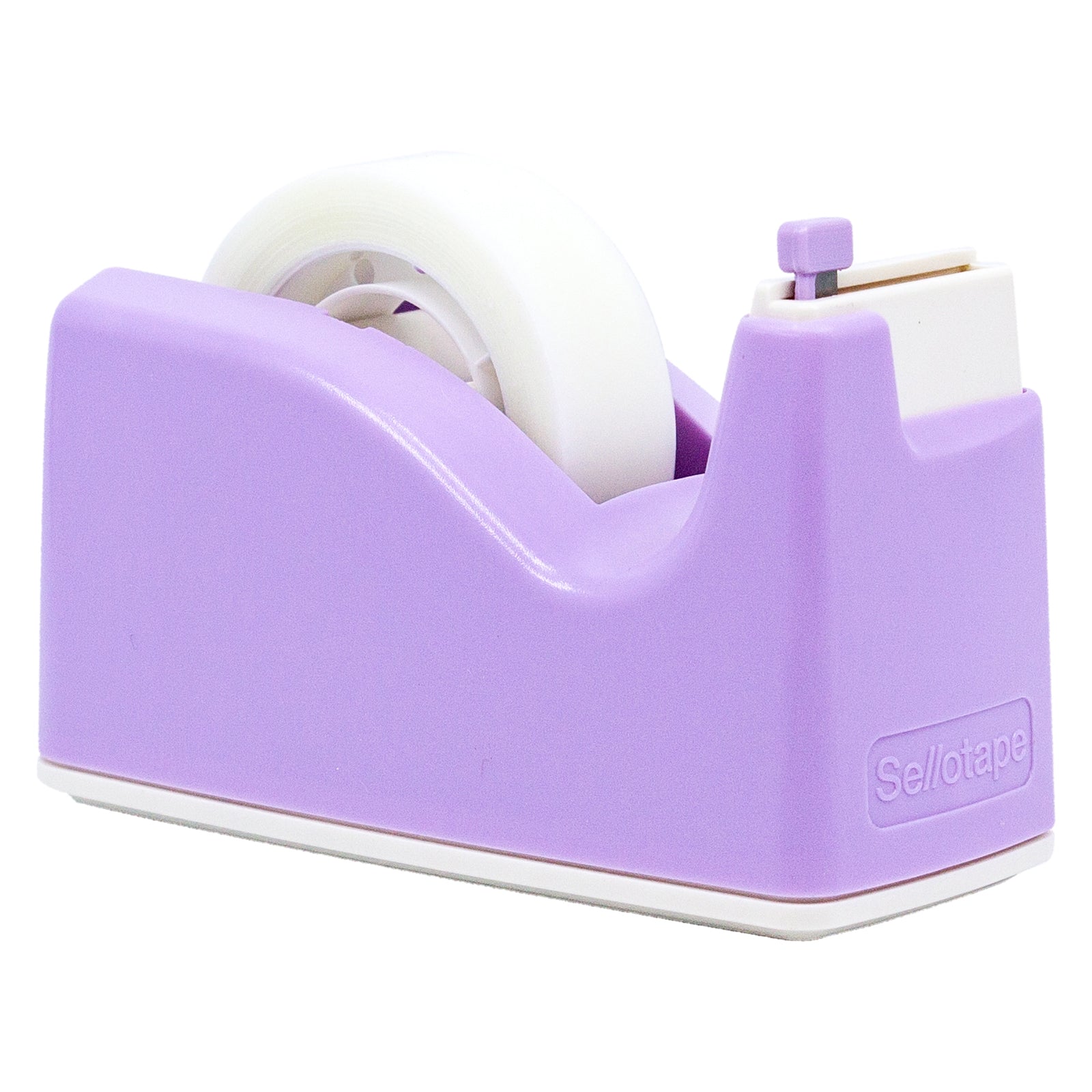Sellotape Safety Tape Dispenser Mini Purple with Invisible Tape – view 4