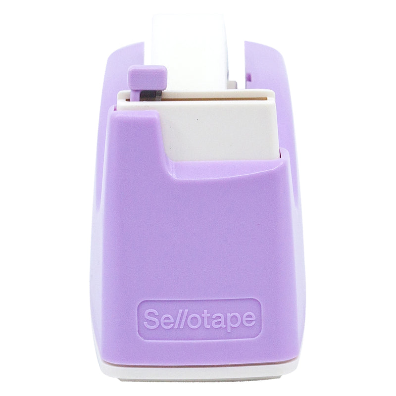 Sellotape Safety Tape Dispenser Mini Purple with Invisible Tape – view 5