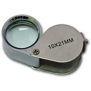 Jewellers Folding Magnifier 10x