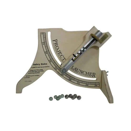 Projectile Launcher with Timber Base-1