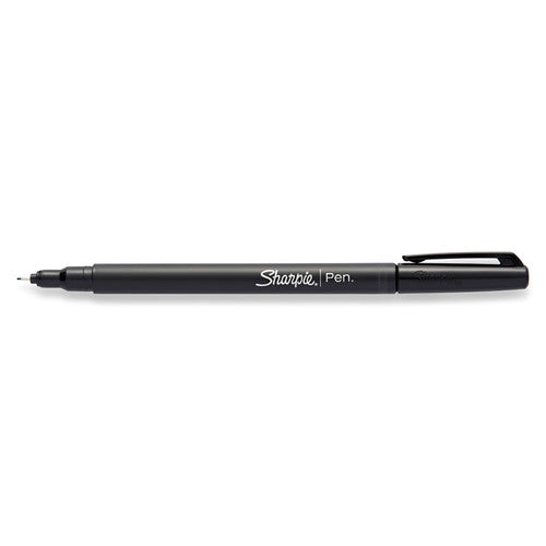 Sharpie Fineliner Pen 0.4mm Felt Tip Black Box of 12