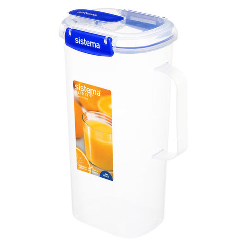 Sistema Klip It Plus Plastic Juice Jug 2L Dark Blue