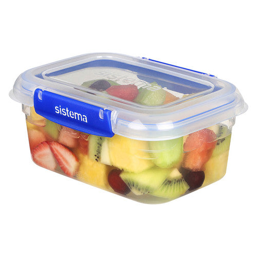 Sistema Klip It Plus Plastic Container Rectangle 1L Dark Blue