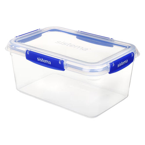 Sistema Klip It Plus Plastic Container Rectangle 3.35L Dark Blue