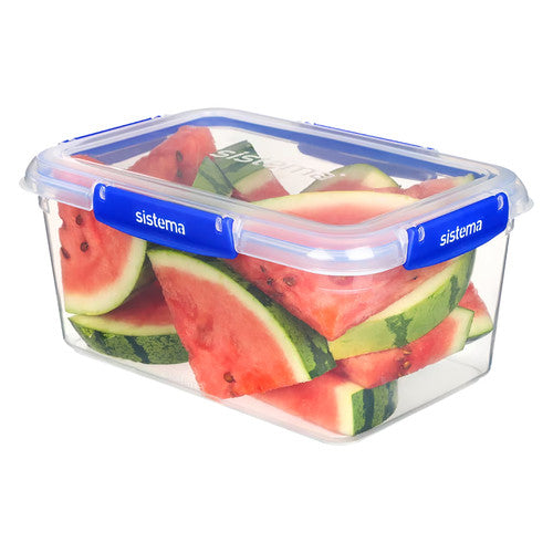 Sistema Klip It Plus Plastic Container Rectangle 3.35L Dark Blue