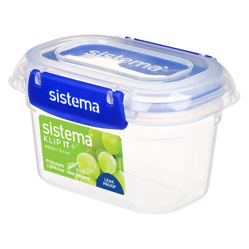 Sistema Klip It Plus 400ml rectangle container