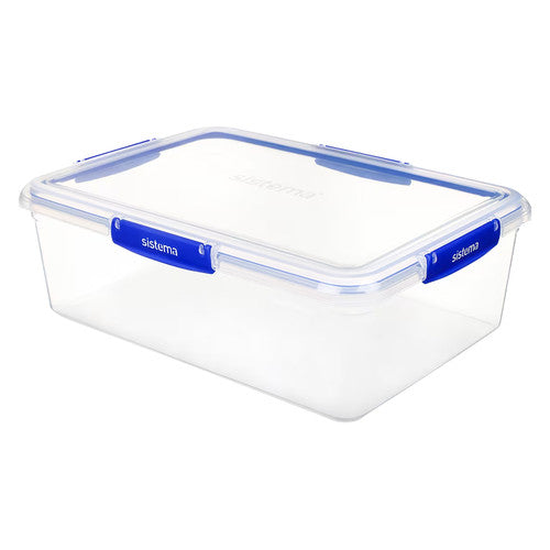 Sistema Klip It Plus Plastic Container Rectangle 7.5L Dark Blue