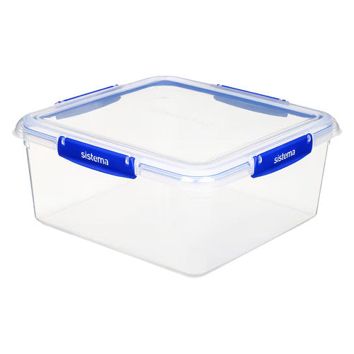Sistema Klip It Plus Plastic Container Square 5.5L Dark Blue