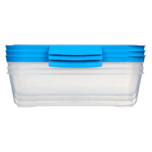 Sistema Nest It Container 1.5L Blue Pack of 3