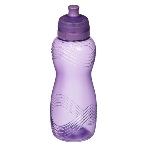 Sistema Plastic Wave Water Bottle 600ml Assorted