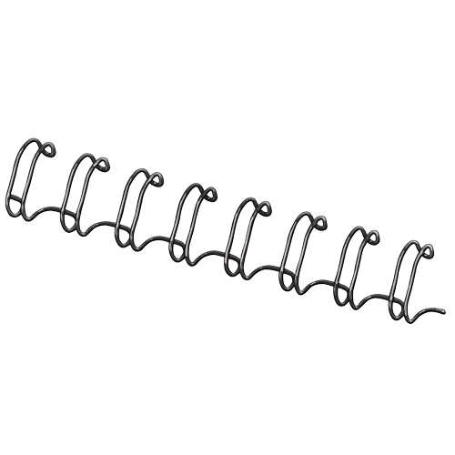 Fellowes Binding Combs Wire 34 Loop 12mm Black
