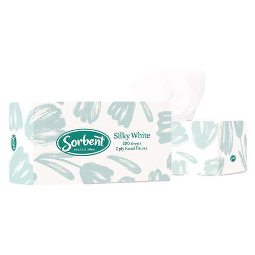 Sorbent 25302 Facial Tissue 2 Ply 200 Sheets Carton of 24
