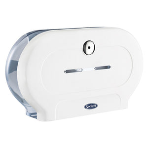 Sorbent 25505 Double Jumbo Toilet Tissue Dispenser White