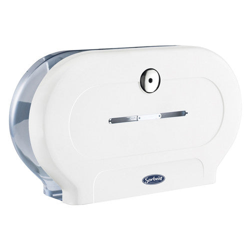 Sorbent 25505 Double Jumbo Toilet Tissue Dispenser White