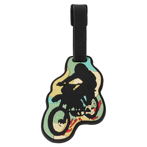 Spencil Camo Biker Bag Tag