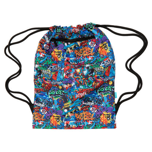 Spencil Street Art Drawstring Bag 50 x 37cm