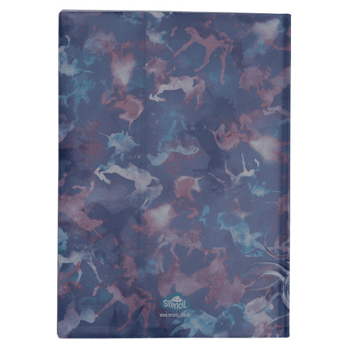 Spencil Unicorn Magic 1 A4 Book Cover Pack of 6