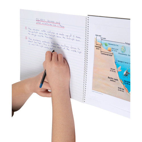 Spirax Project Book 252 x 360mm 40 Page 8mm Ruled One Side